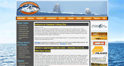 Desktop Screenshot of coastsidefishingclub.com